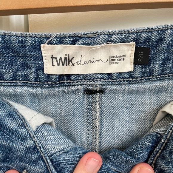 Twik denim skirt Small - Picture 3 of 3